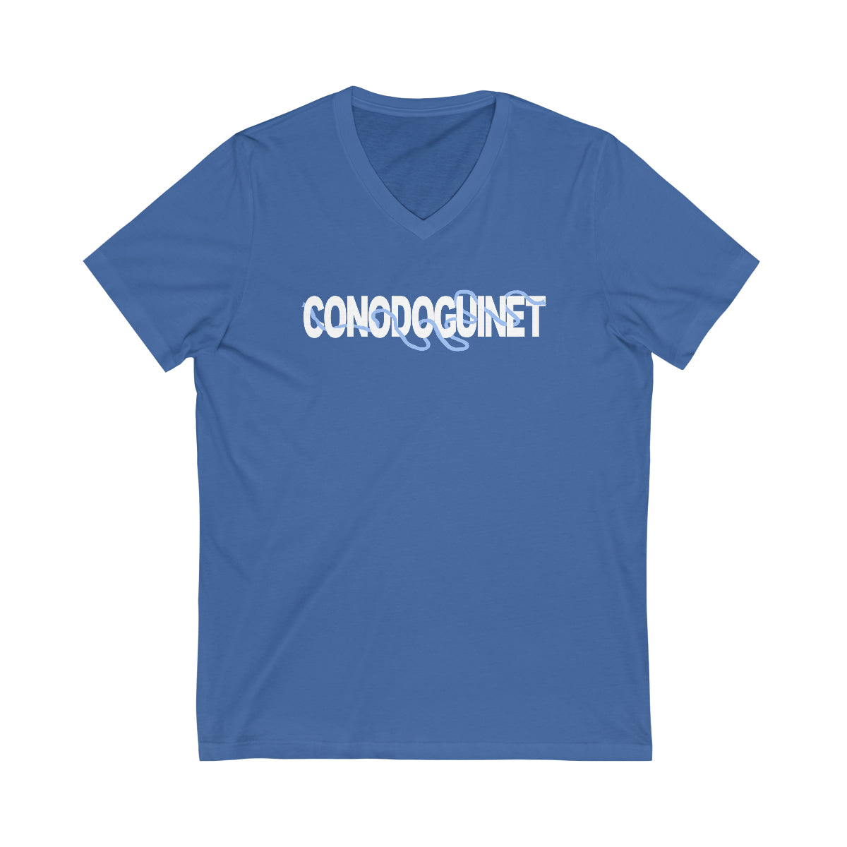 Conodoguinet: Jersey Short Sleeve V-Neck Tee