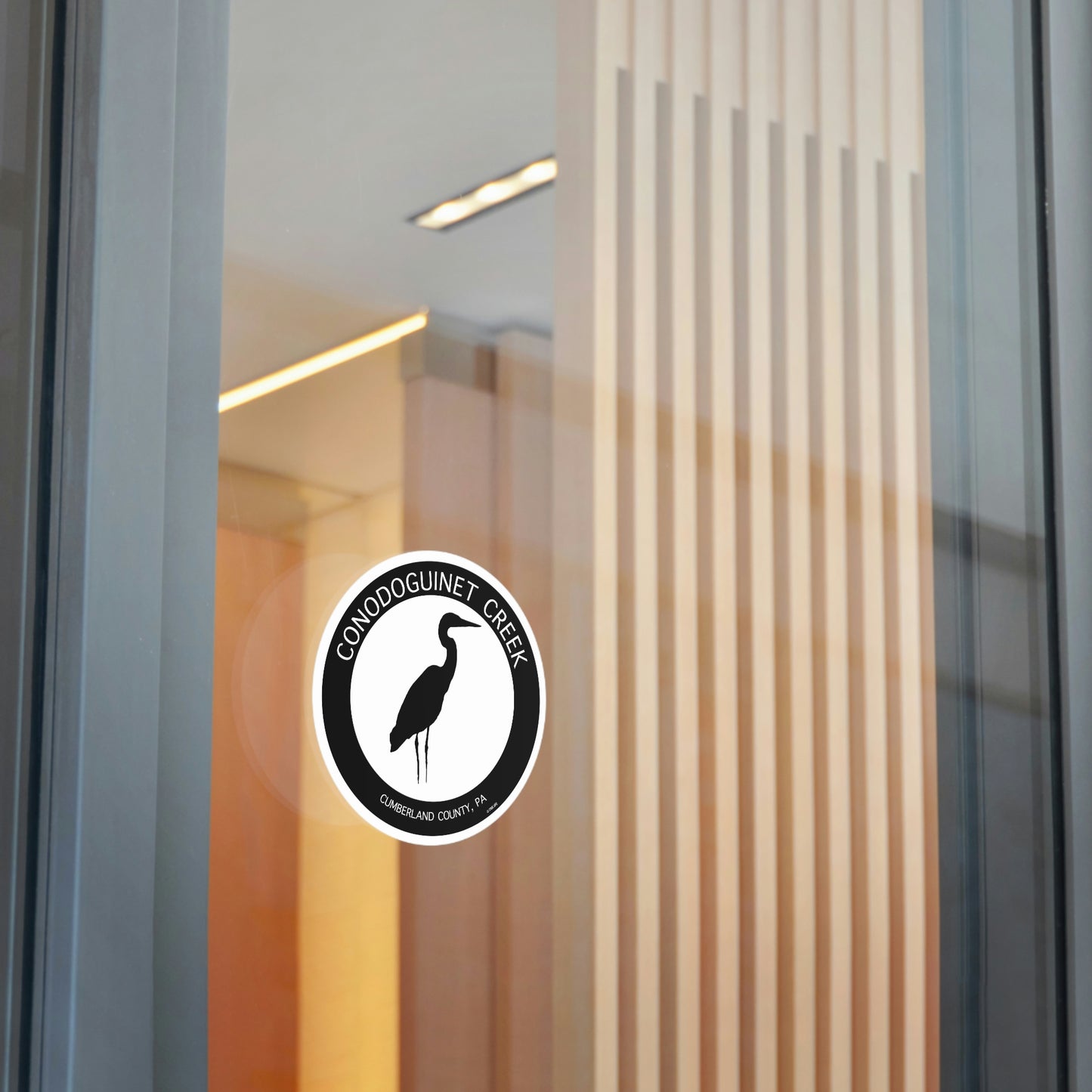 Conodoguinet Heron Sticker by Crēk Life