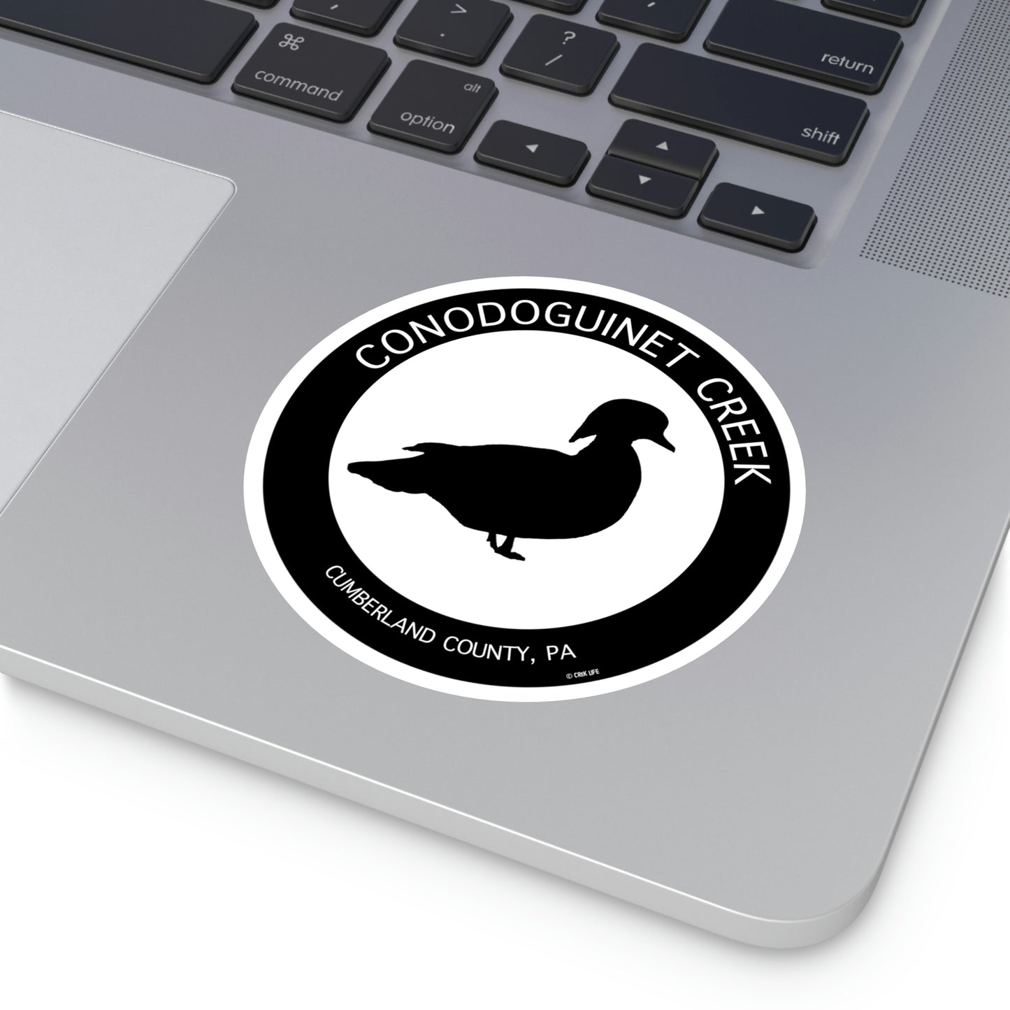 Conodoguinet Wood Duck Sticker by Crēk Life