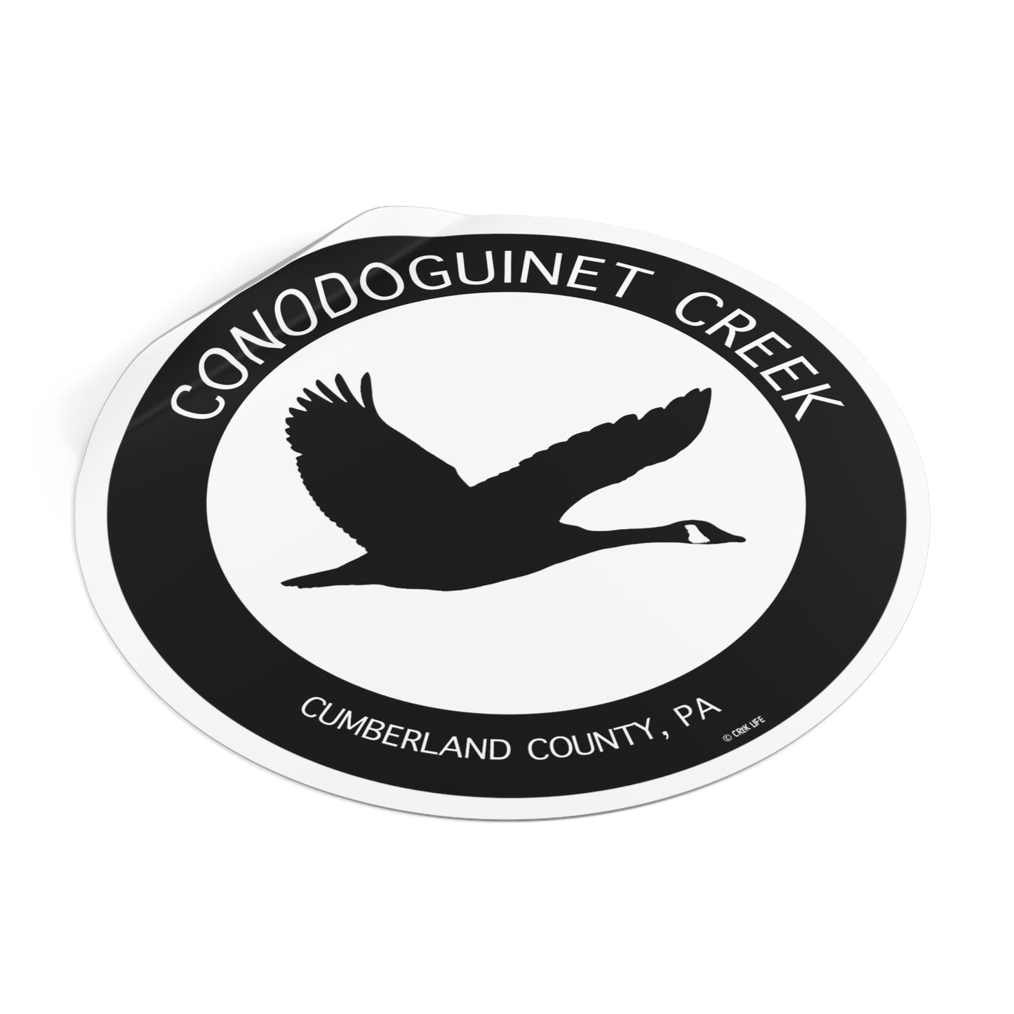 Conodoguinet Goose Sticker by Crēk Life