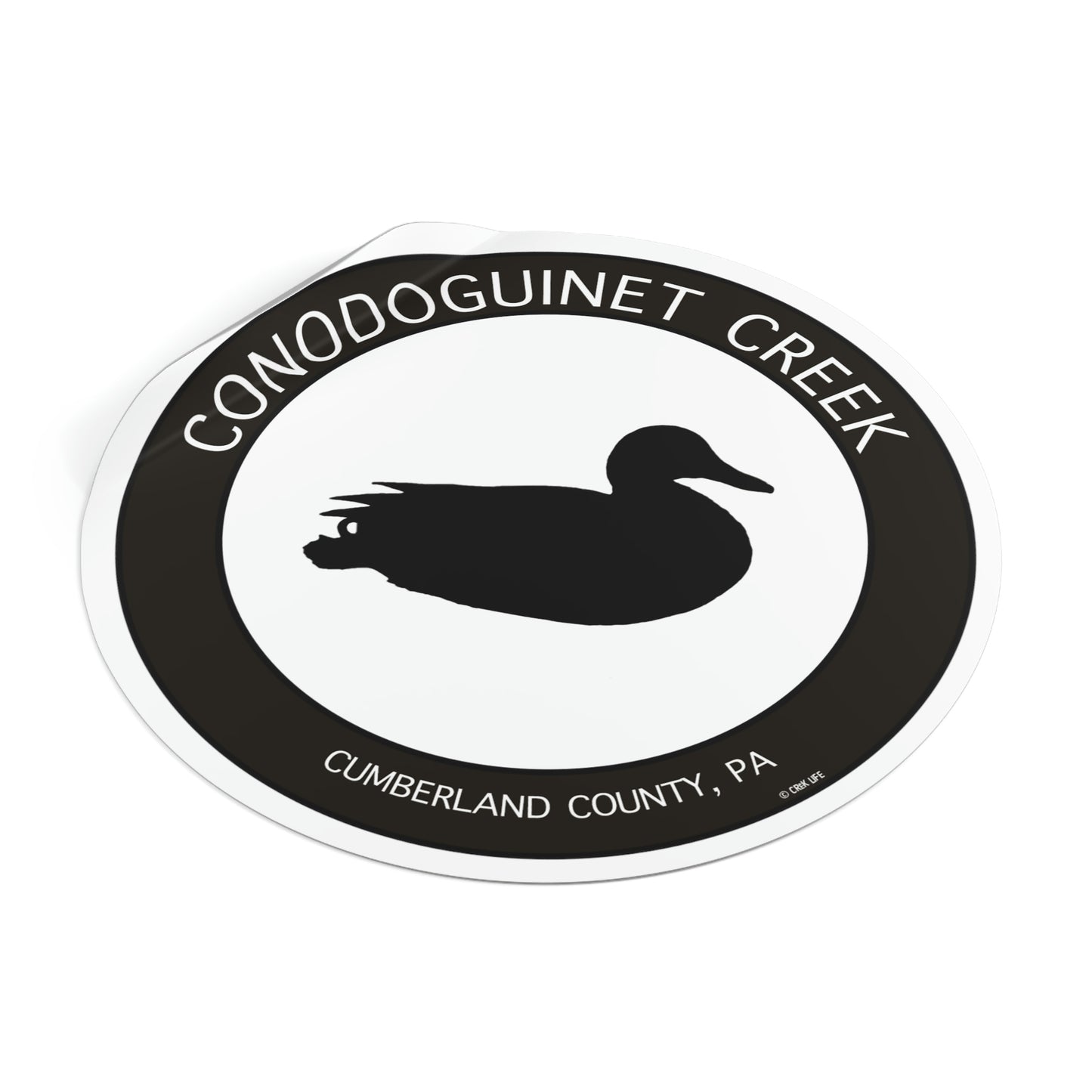 Conodoguinet Mallard Sticker by Crēk Life
