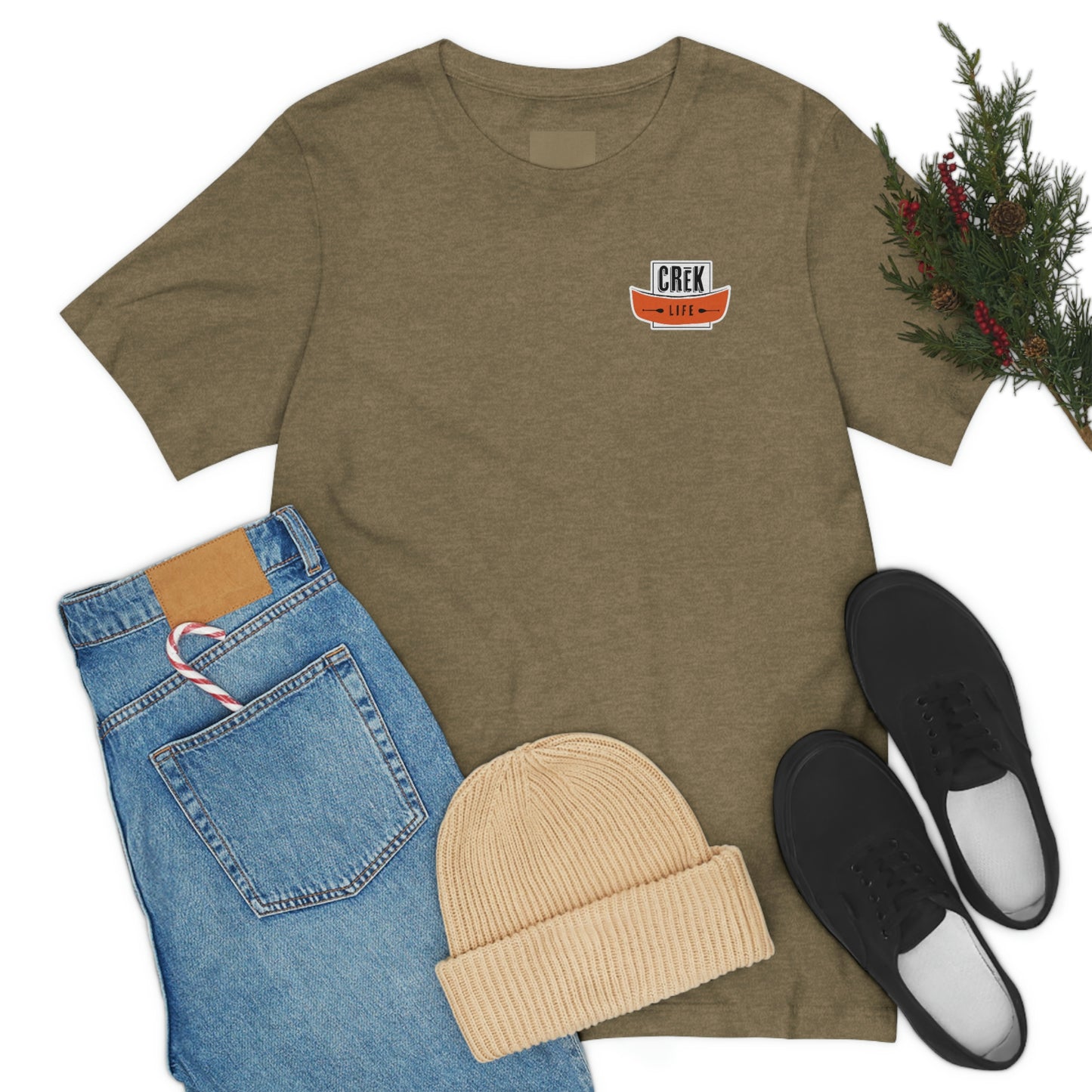 Crēk Life: Unisex Jersey Short Sleeve Tee