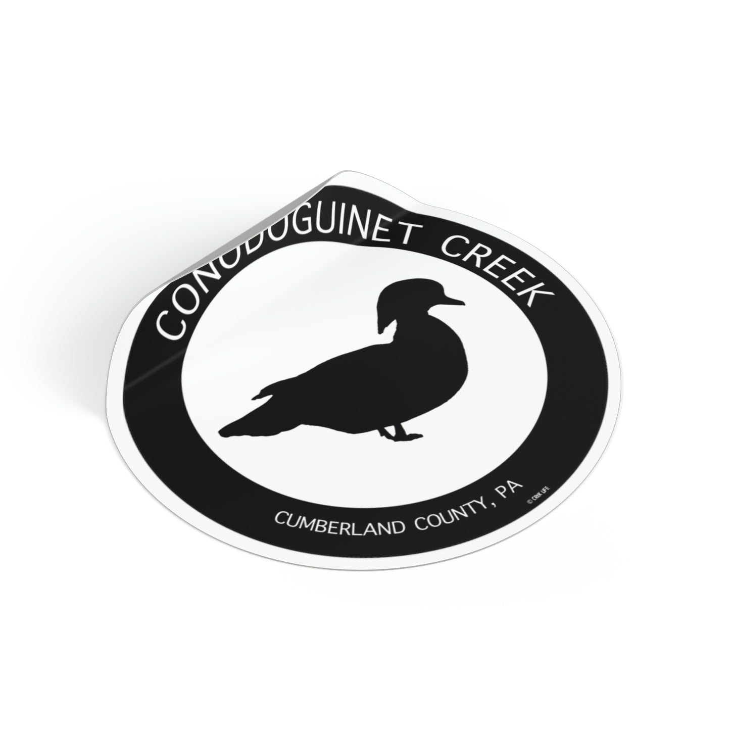 Conodoguinet Wood Duck Sticker by Crēk Life