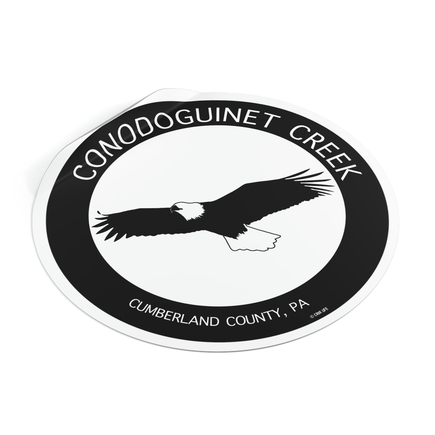 Conodoguinet Eagle Sticker by Crēk Life