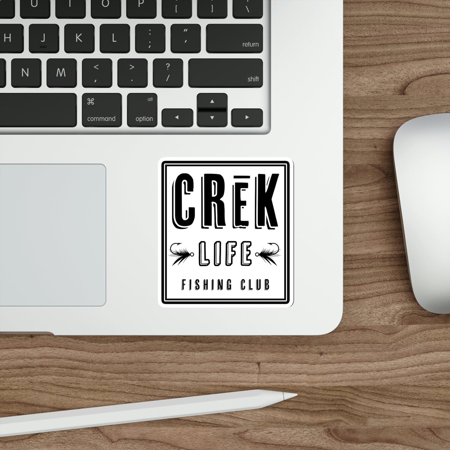 Crēk Life Fishing Club: Die-Cut Stickers