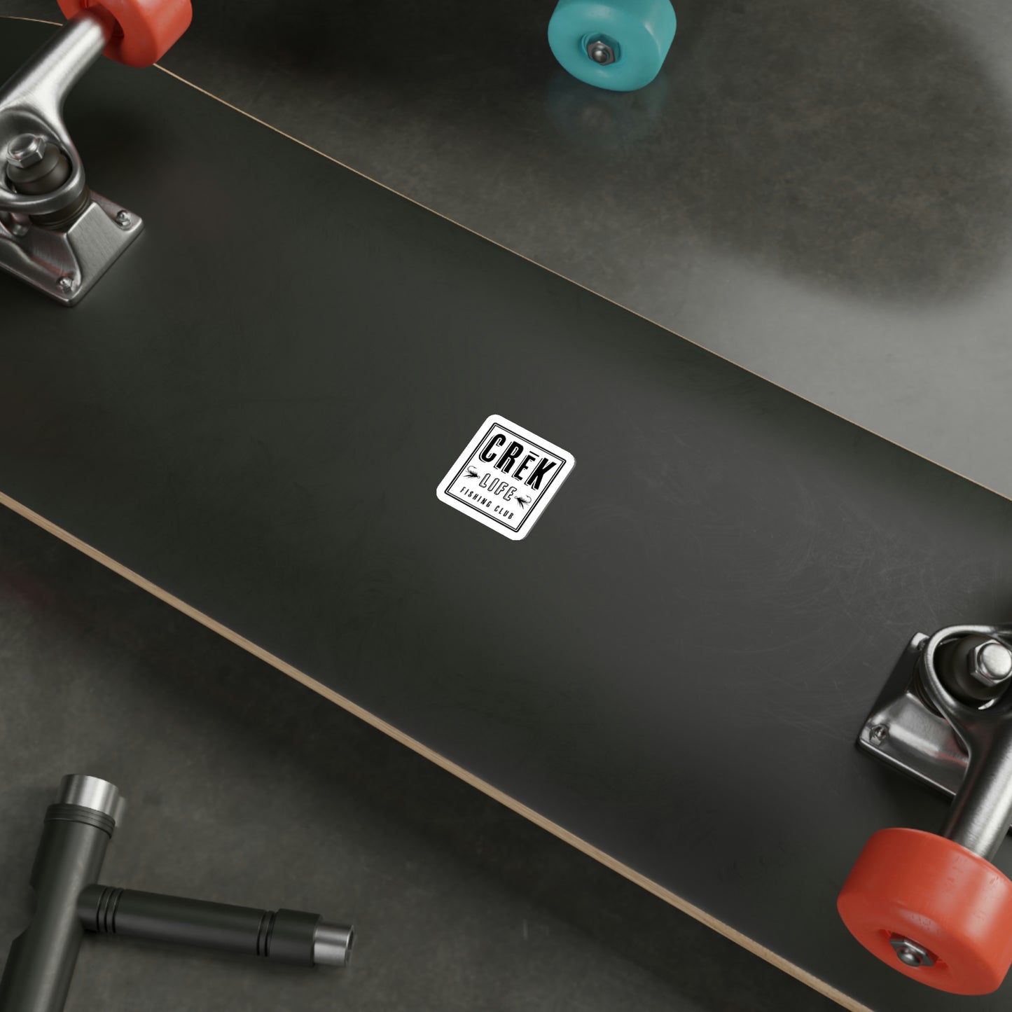 Crēk Life Fishing Club: Die-Cut Stickers