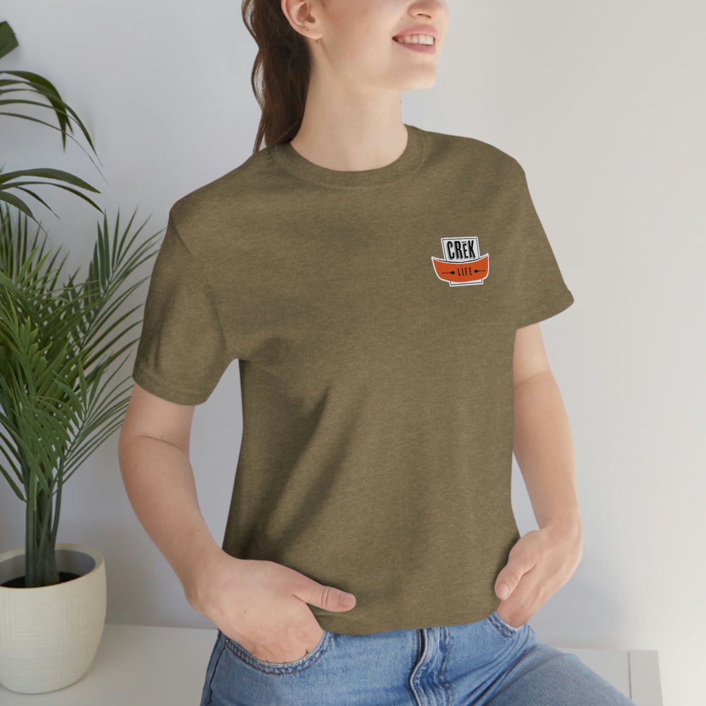 Crēk Life: Unisex Jersey Short Sleeve Tee