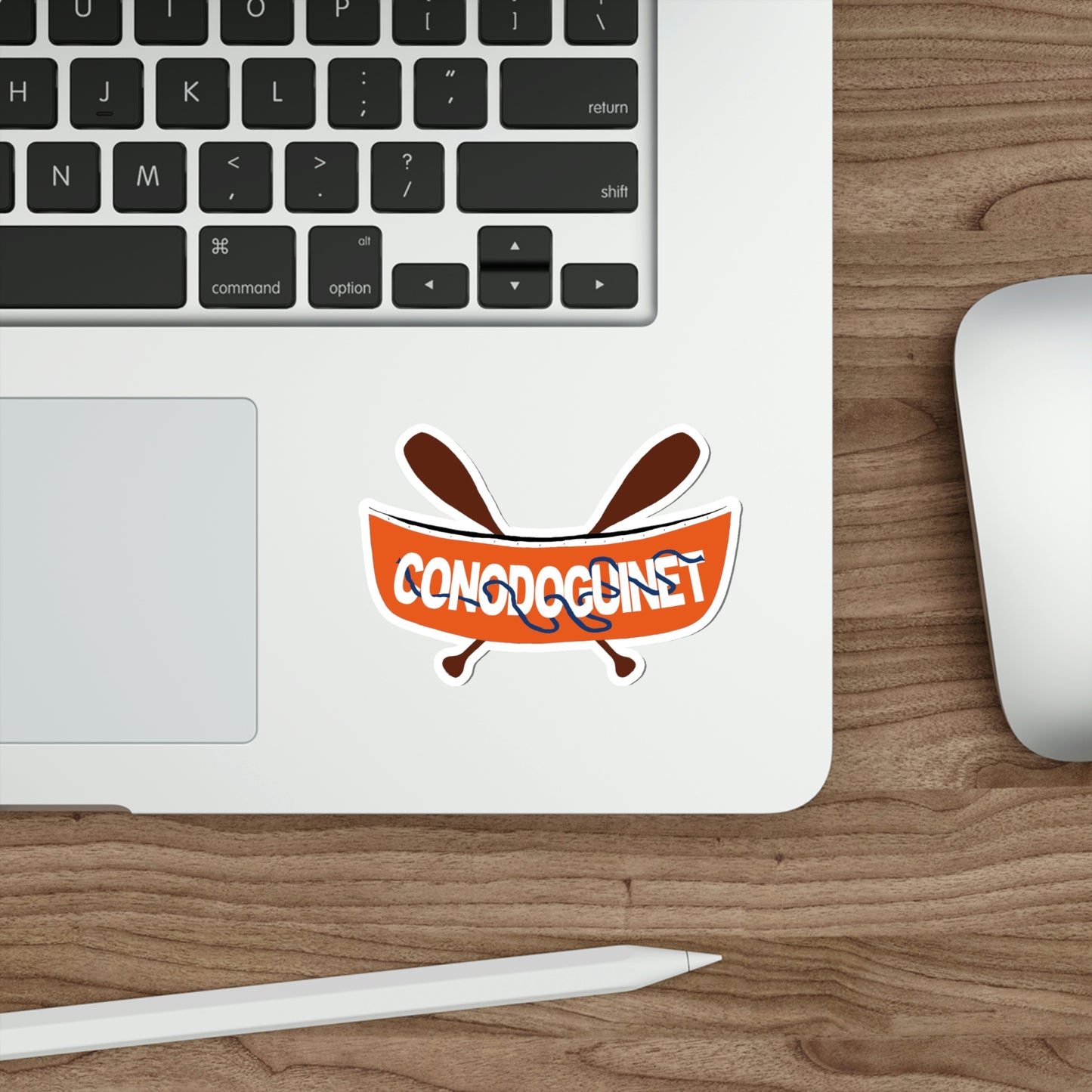 Cono Canoe: Die-Cut Stickers