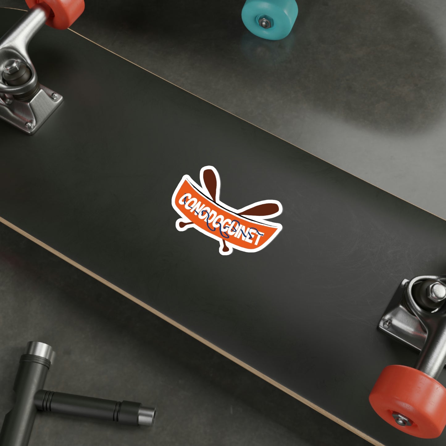 Cono Canoe: Die-Cut Stickers
