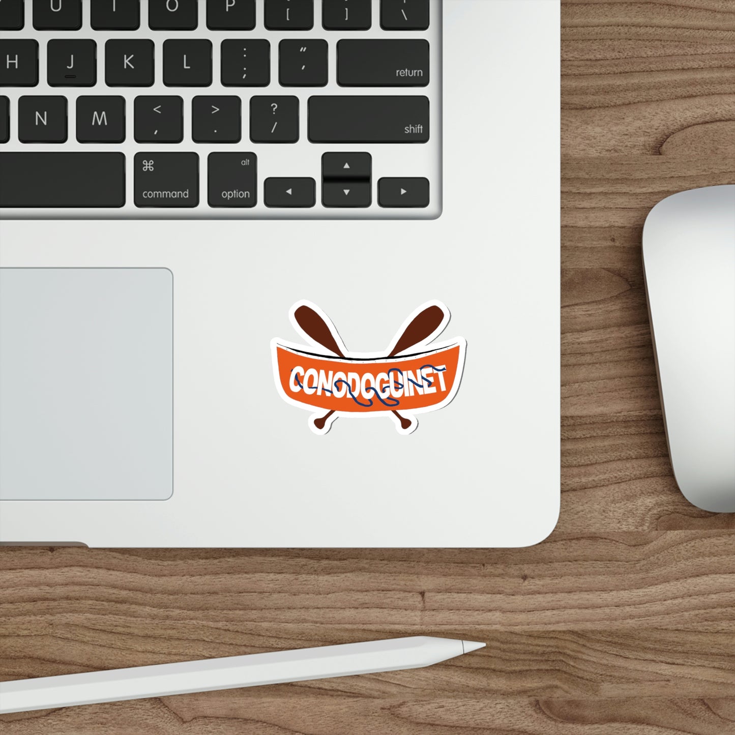 Cono Canoe: Die-Cut Stickers