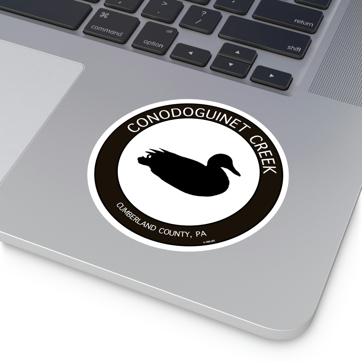 Conodoguinet Mallard Sticker by Crēk Life