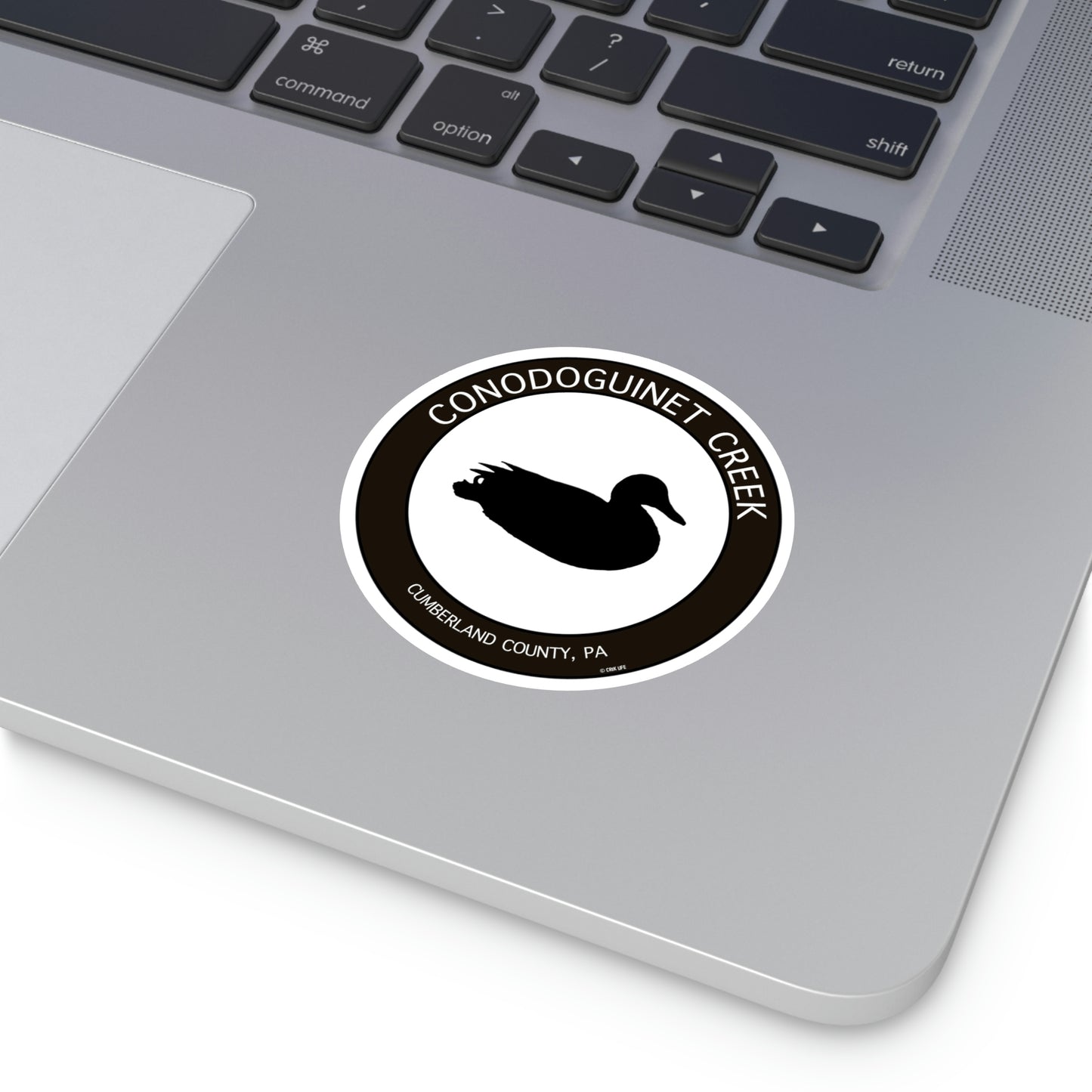 Conodoguinet Mallard Sticker by Crēk Life
