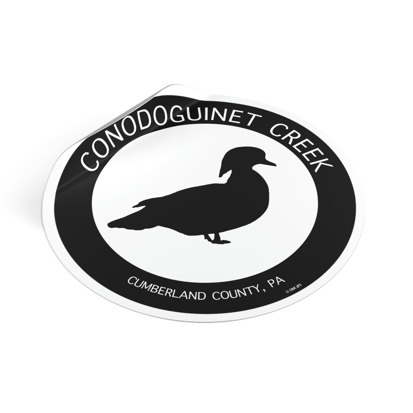 Conodoguinet Wood Duck Sticker by Crēk Life