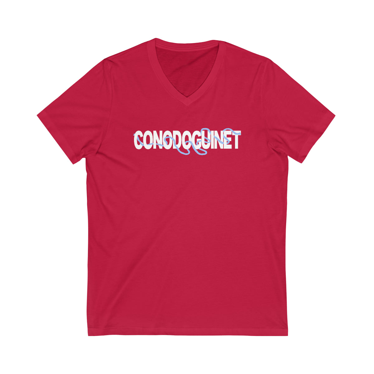 Conodoguinet: Jersey Short Sleeve V-Neck Tee