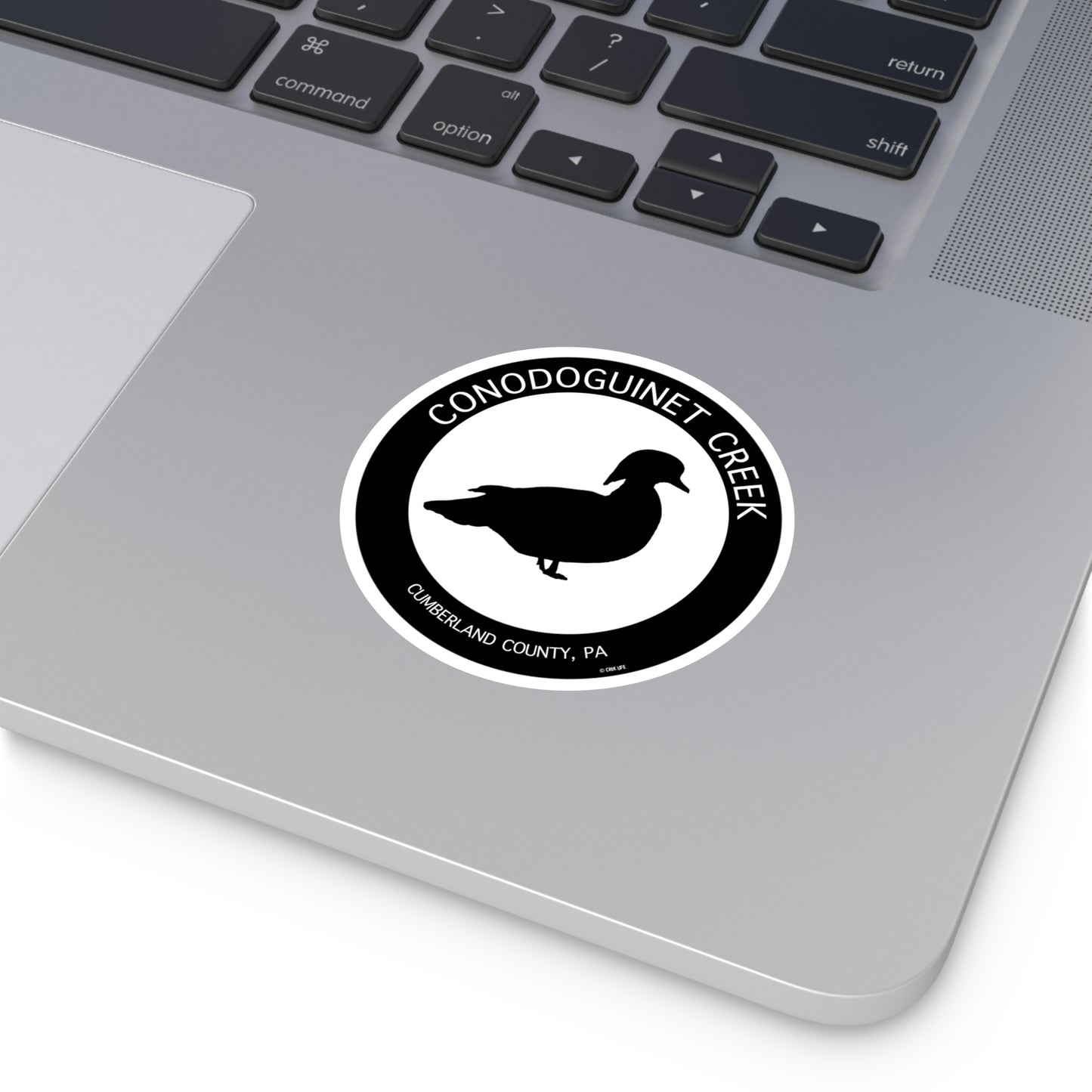 Conodoguinet Wood Duck Sticker by Crēk Life