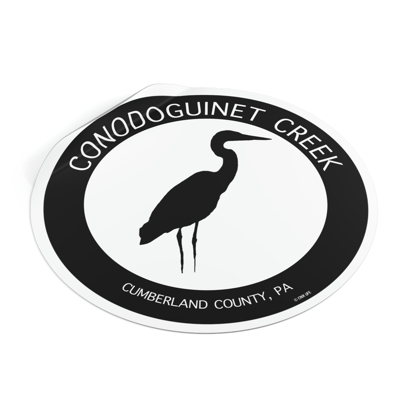 Conodoguinet Heron Sticker by Crēk Life
