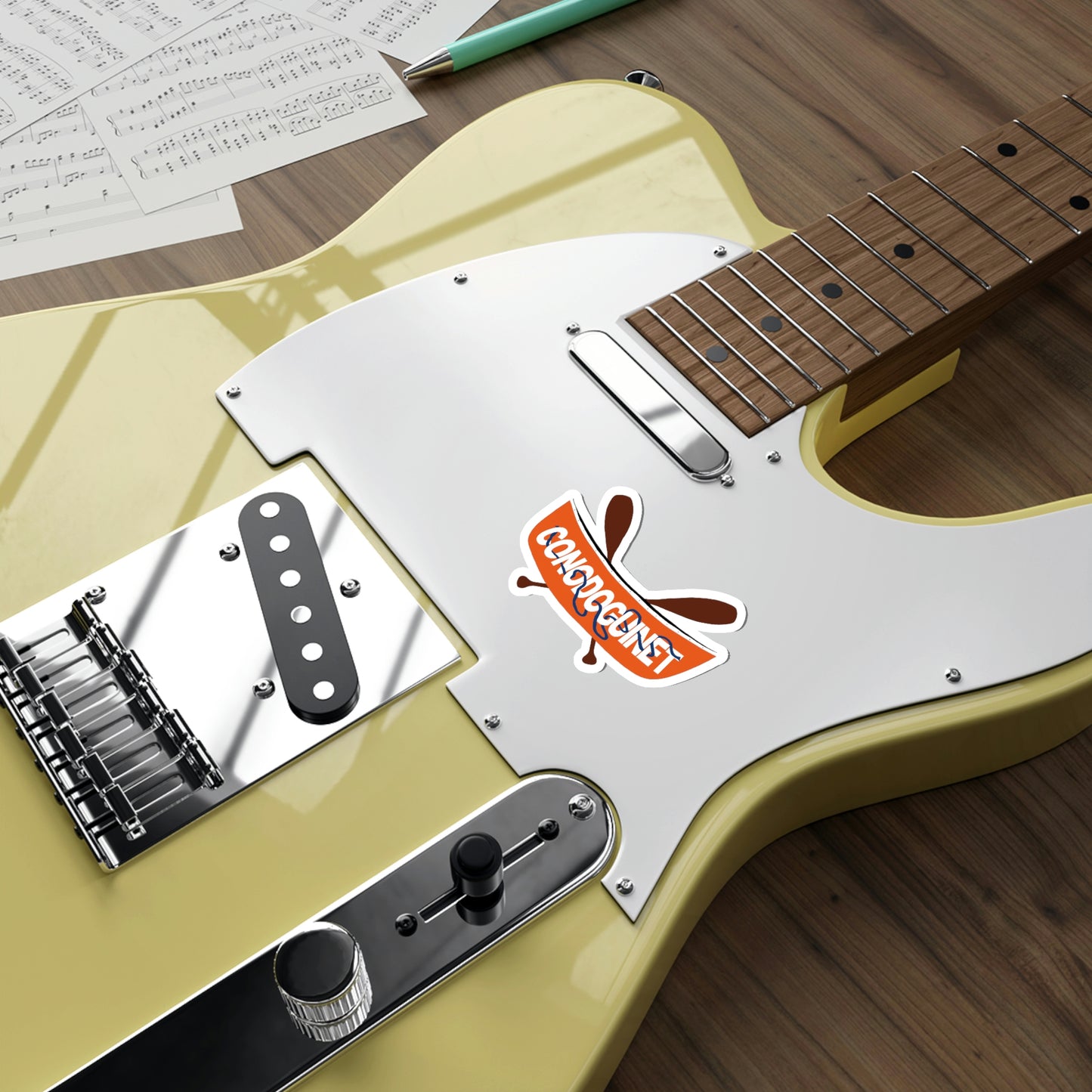 Cono Canoe: Die-Cut Stickers