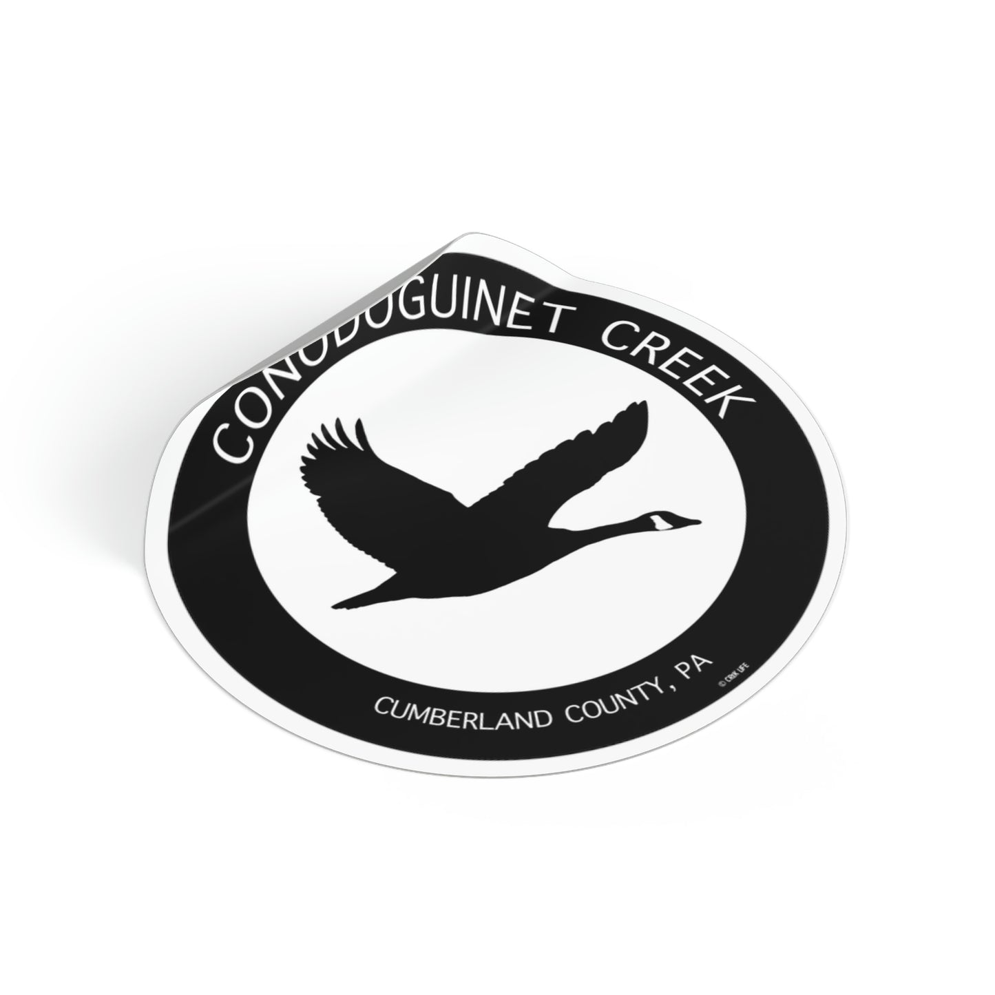 Conodoguinet Goose Sticker by Crēk Life