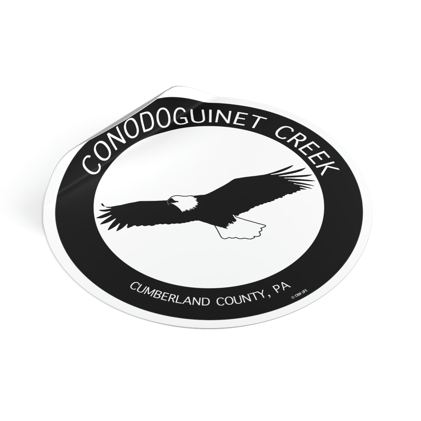 Conodoguinet Eagle Sticker by Crēk Life