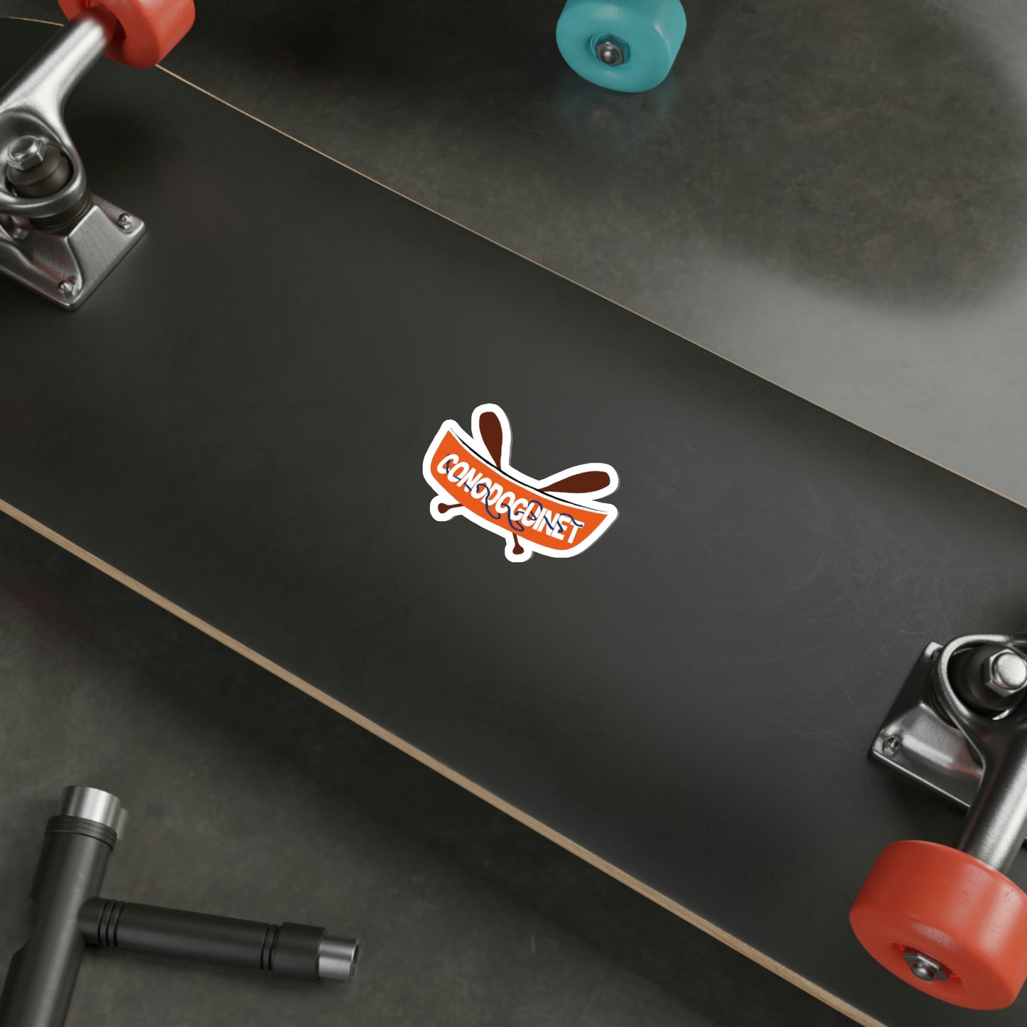 Cono Canoe: Die-Cut Stickers