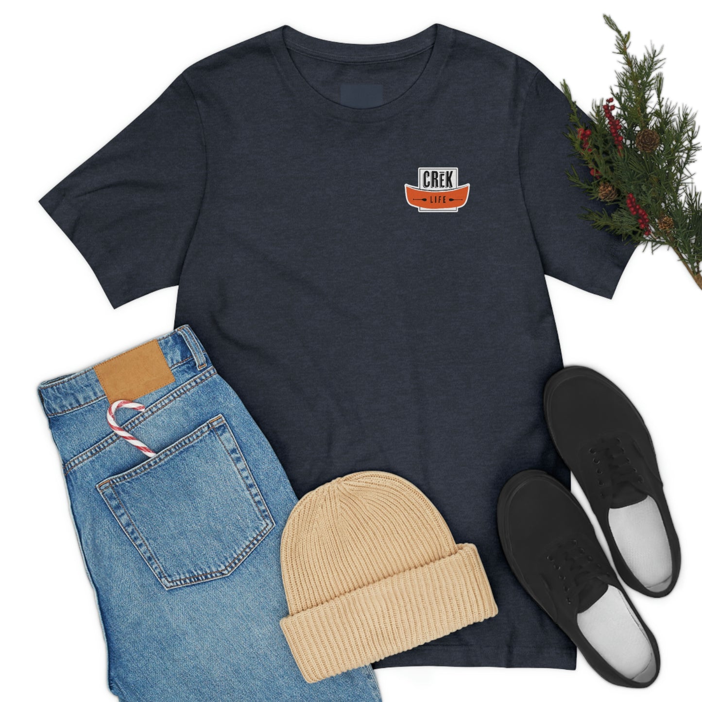 Crēk Life: Unisex Jersey Short Sleeve Tee