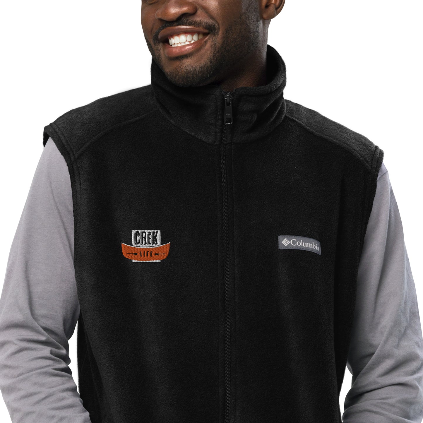 Crēk Life Men’s Columbia Fleece Vest