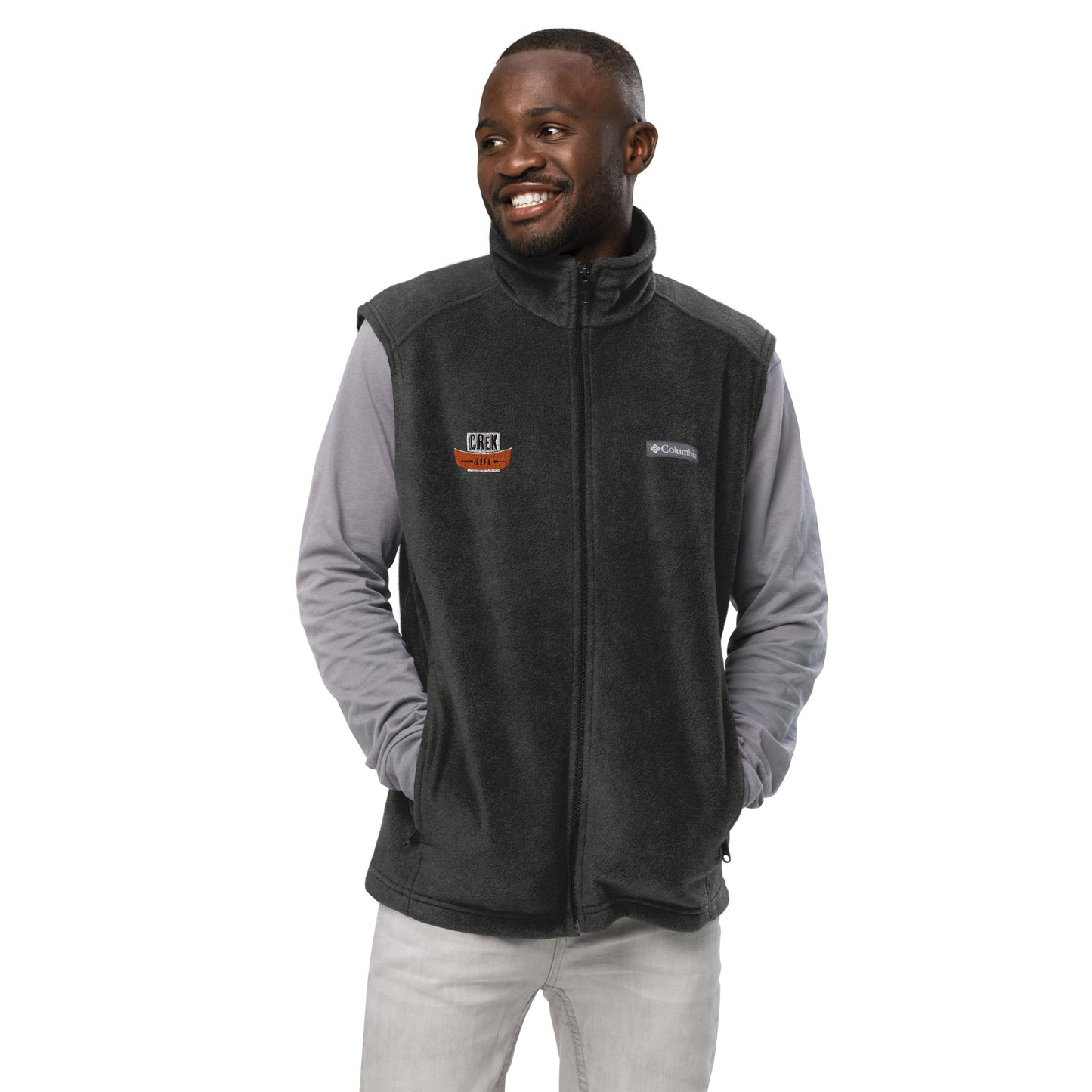 Crēk Life Men’s Columbia Fleece Vest