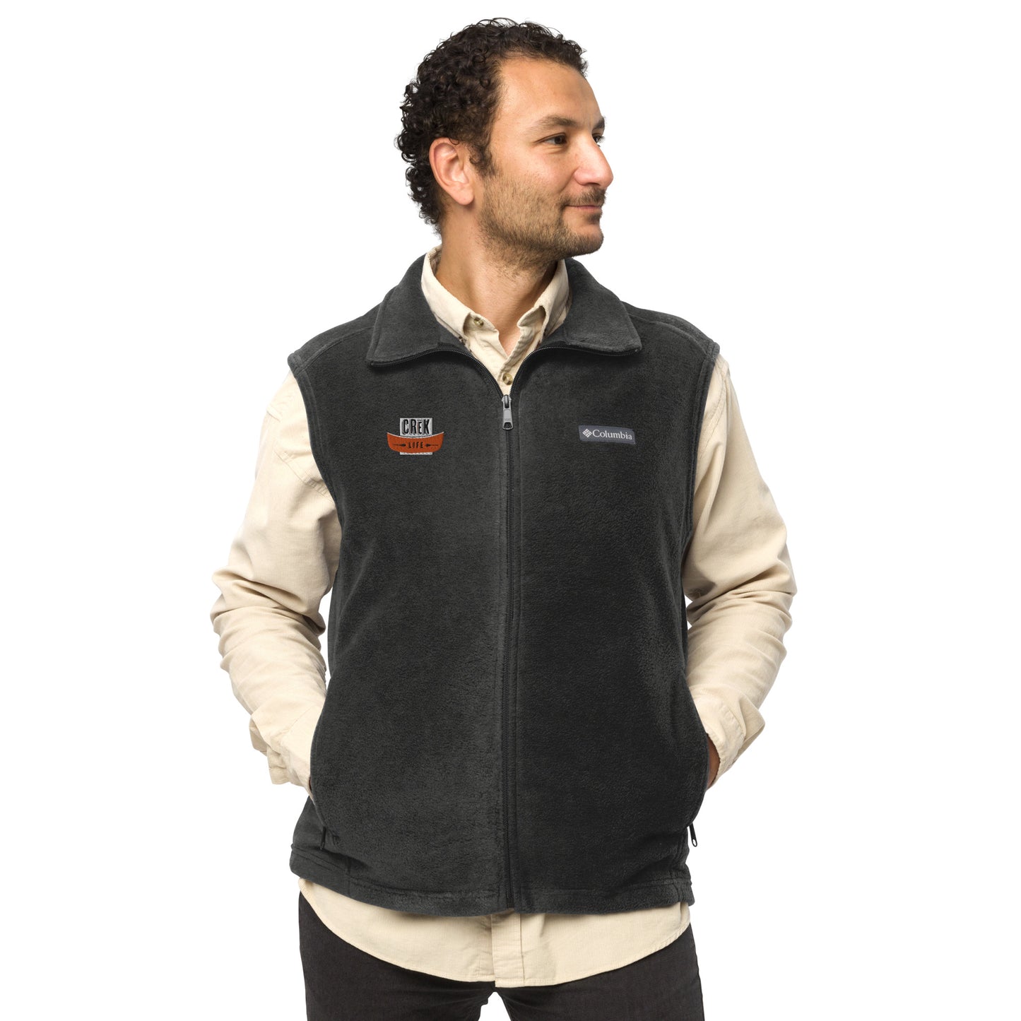 Crēk Life Men’s Columbia Fleece Vest
