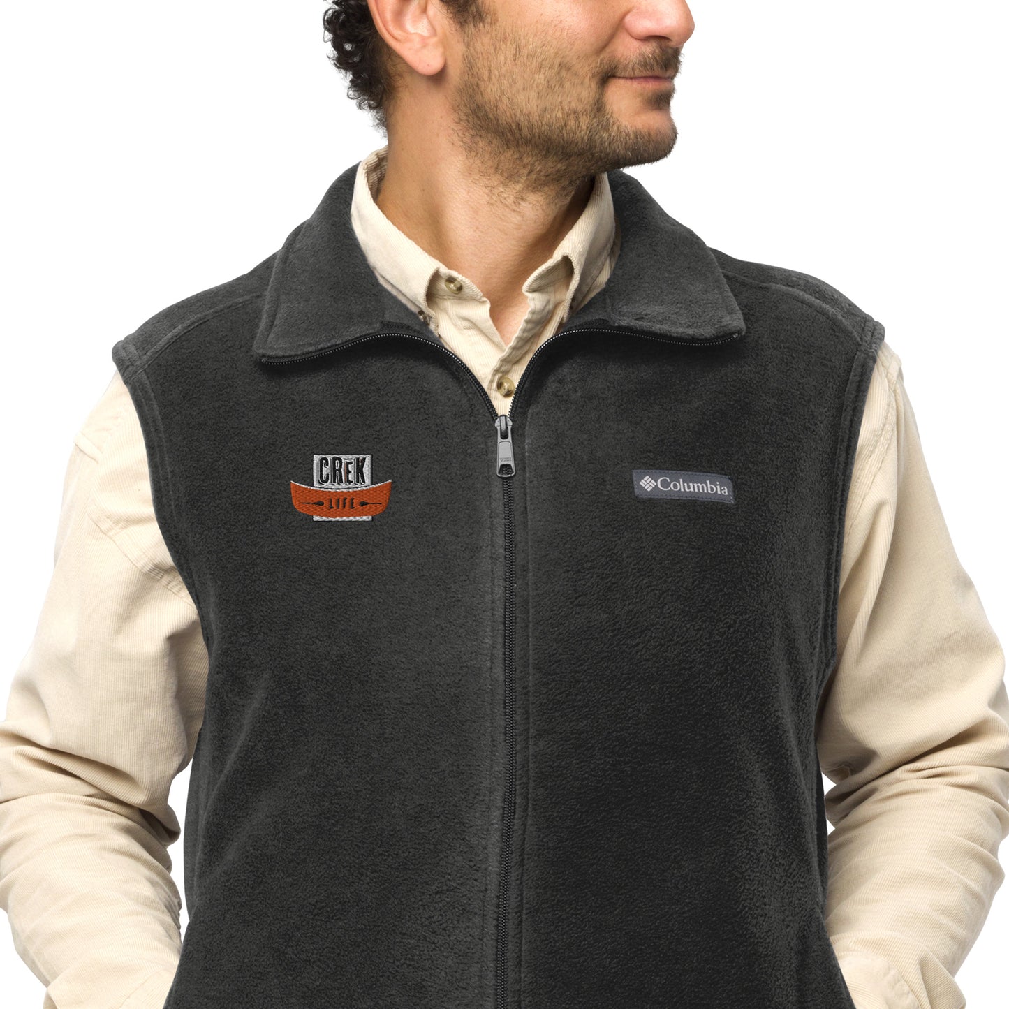 Crēk Life Men’s Columbia Fleece Vest
