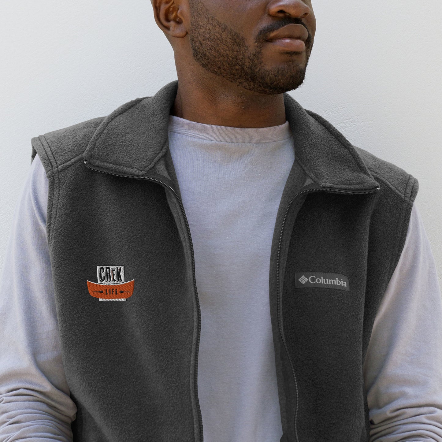 Crēk Life Men’s Columbia Fleece Vest