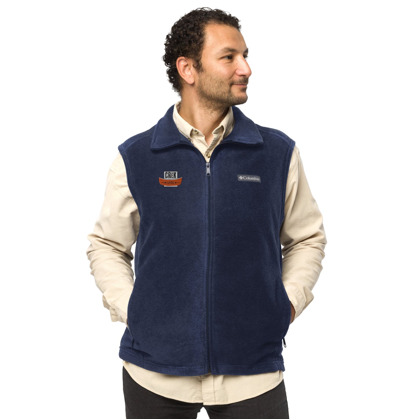 Crēk Life Men’s Columbia Fleece Vest