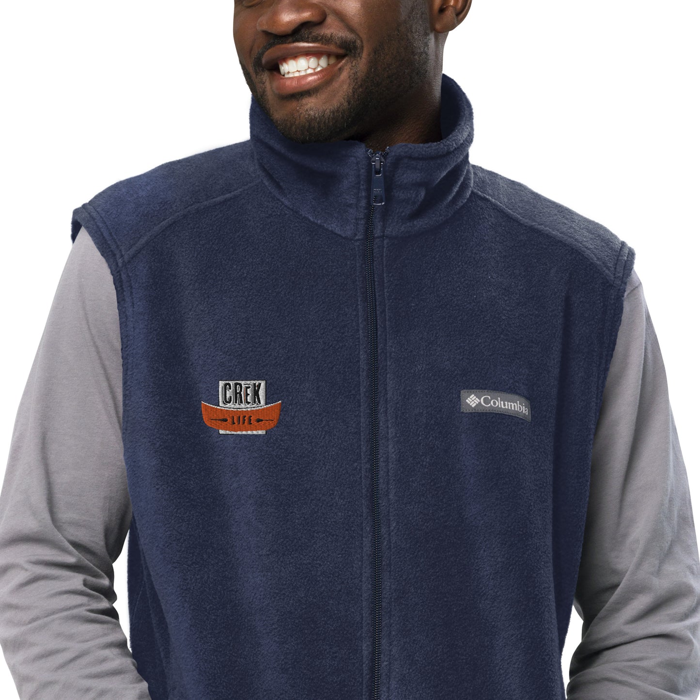 Crēk Life Men’s Columbia Fleece Vest