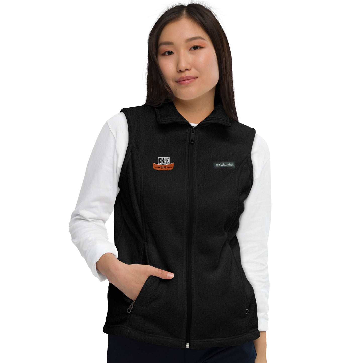 Crēk Life Women’s Columbia Fleece Vest