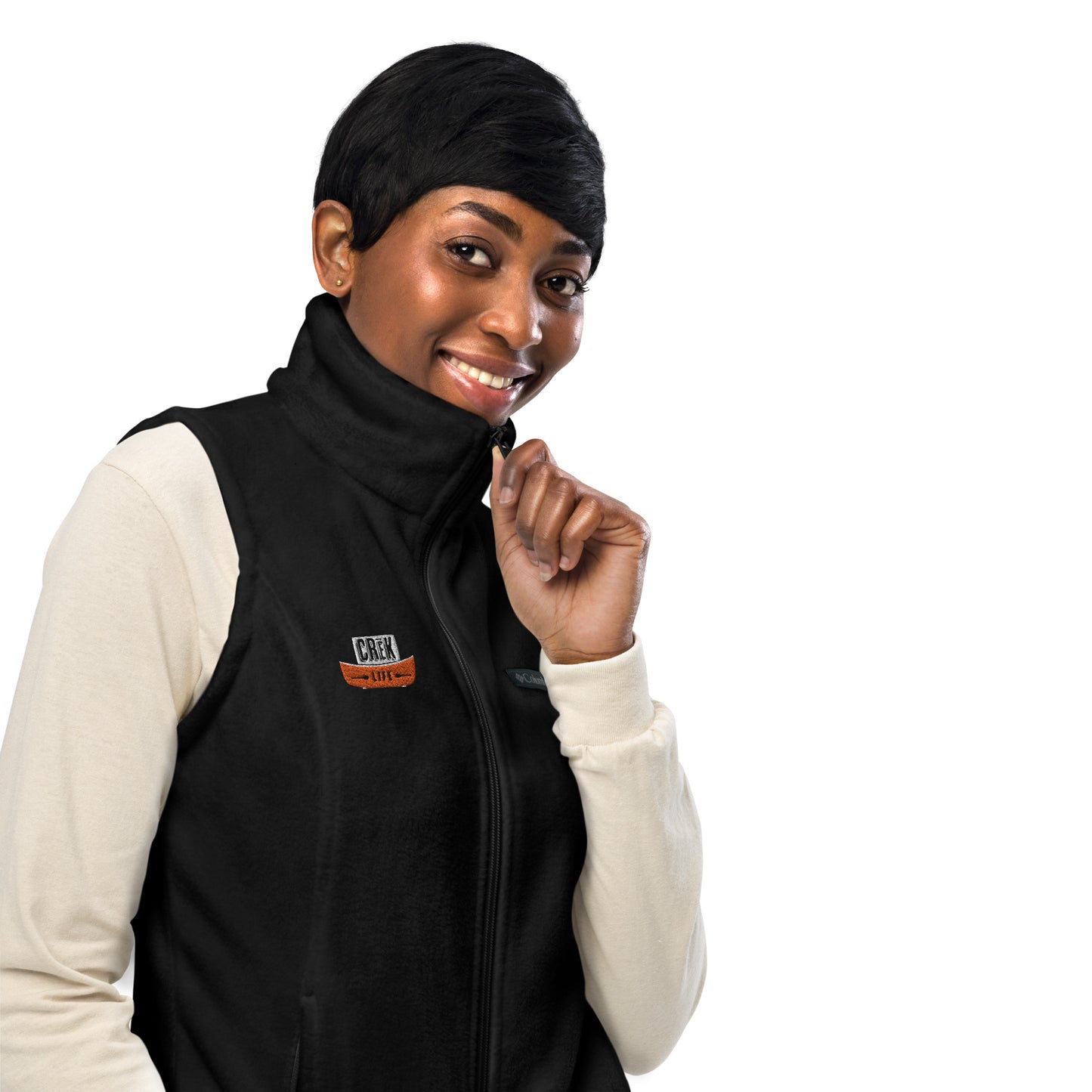 Crēk Life Women’s Columbia Fleece Vest
