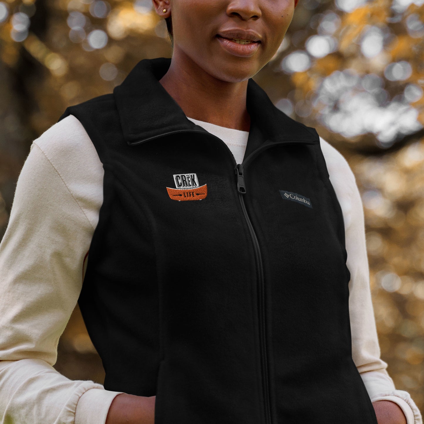 Crēk Life Women’s Columbia Fleece Vest