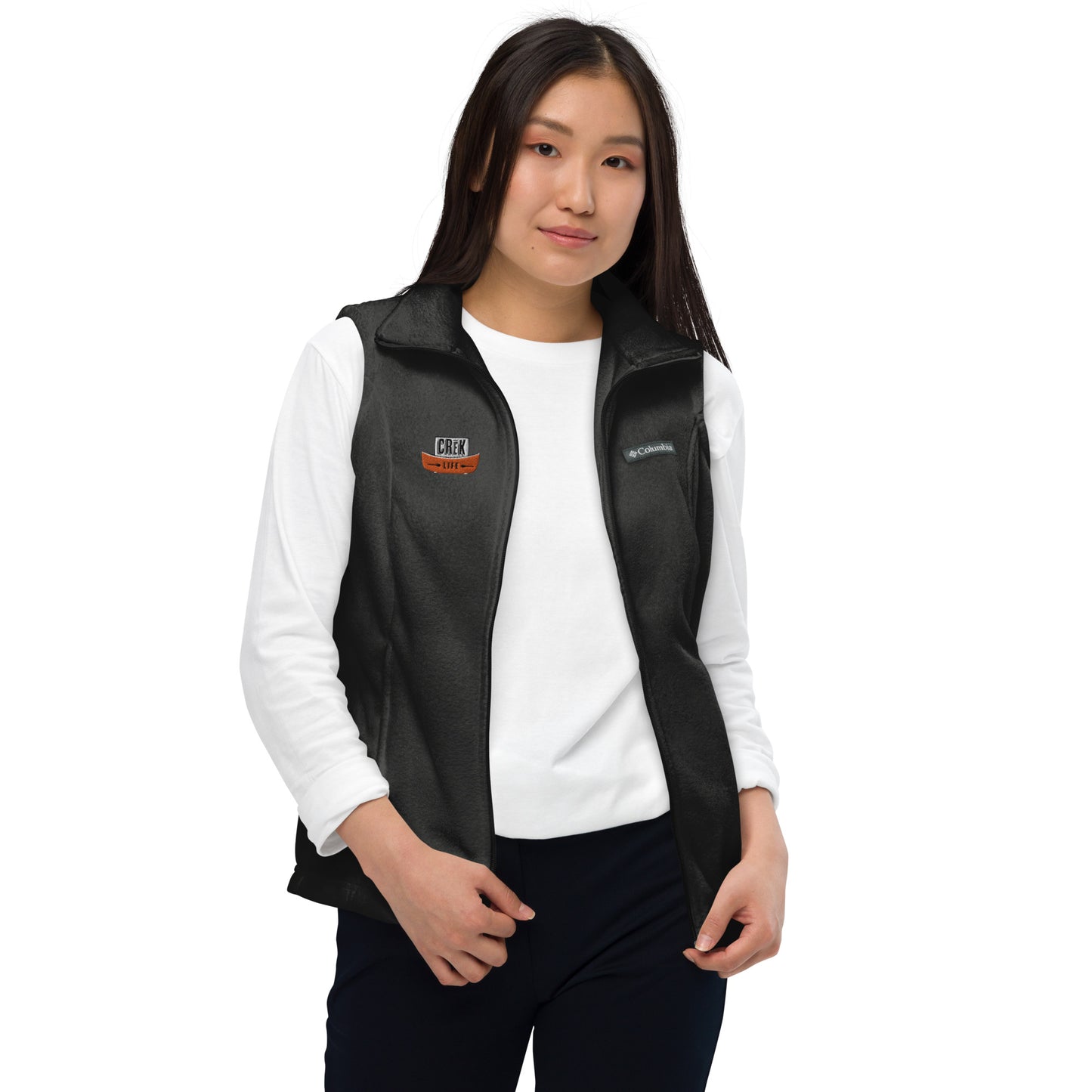 Crēk Life Women’s Columbia Fleece Vest