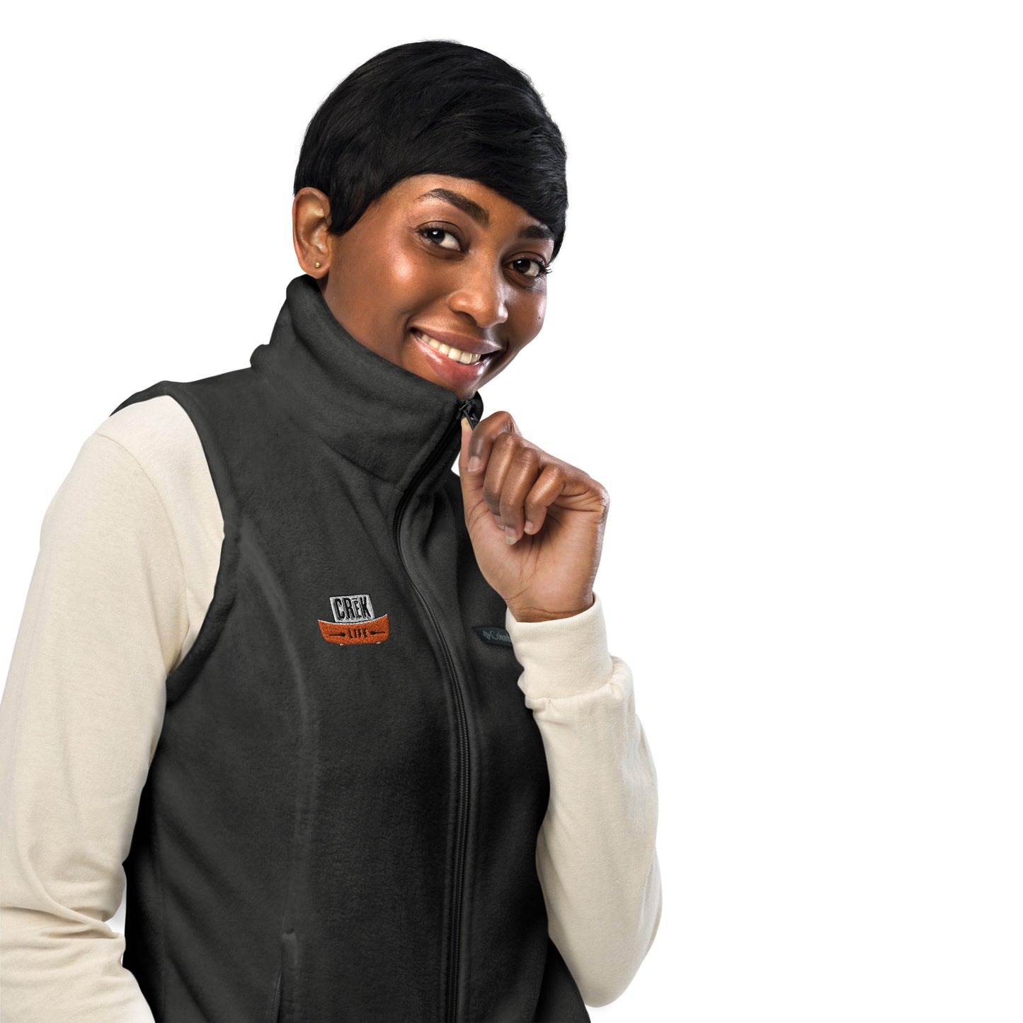 Crēk Life Women’s Columbia Fleece Vest
