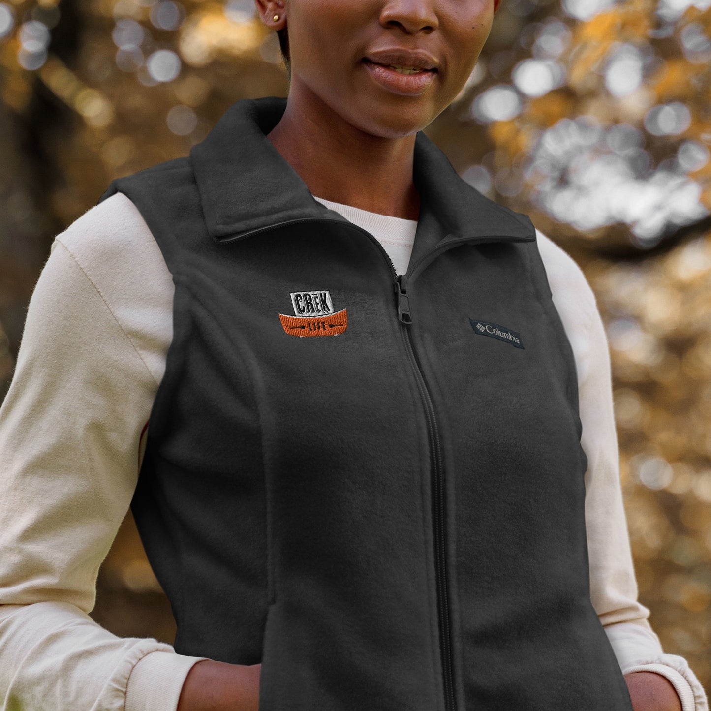 Crēk Life Women’s Columbia Fleece Vest