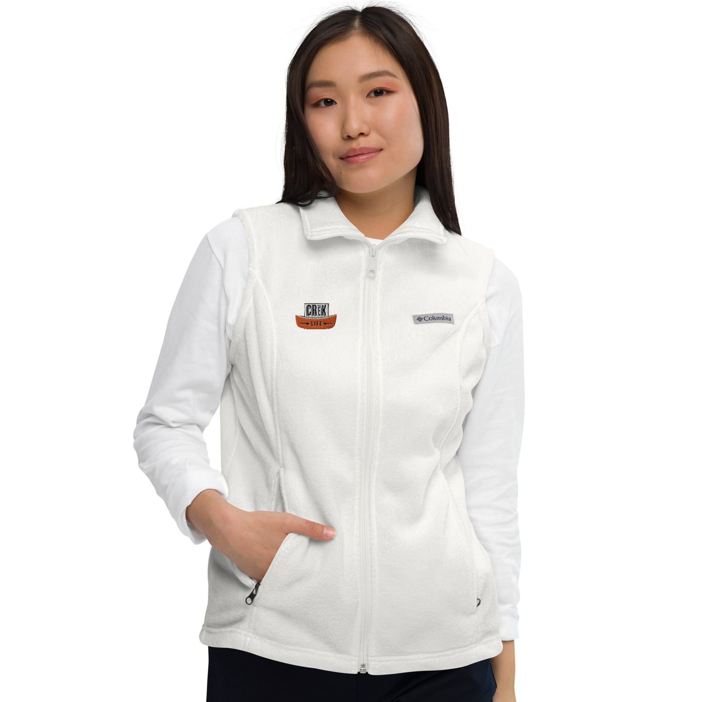 Crēk Life Women’s Columbia Fleece Vest