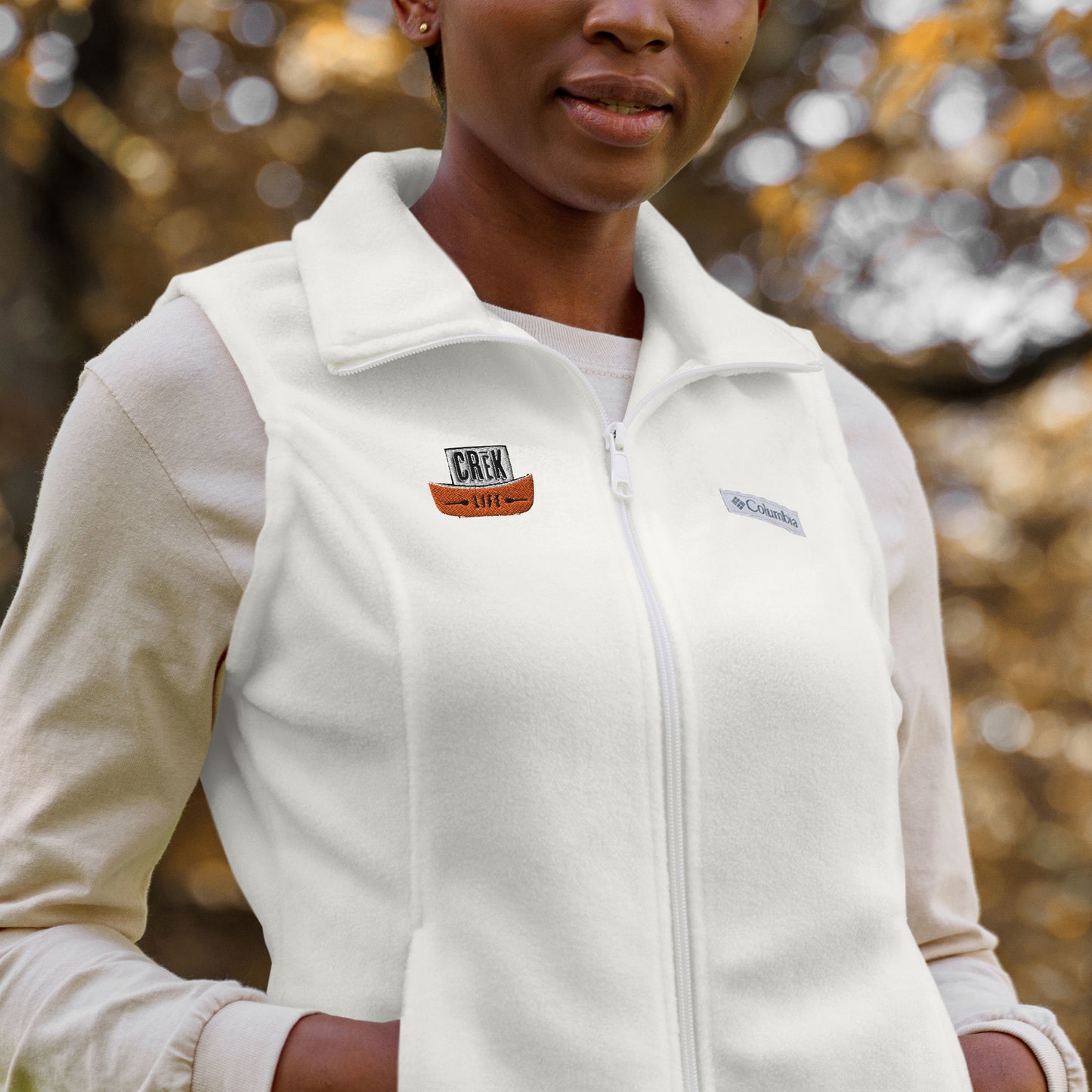 Crēk Life Women’s Columbia Fleece Vest