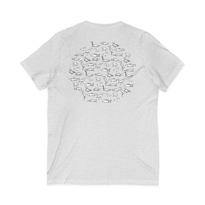 Crēk Creatures V-Neck T-Shirt