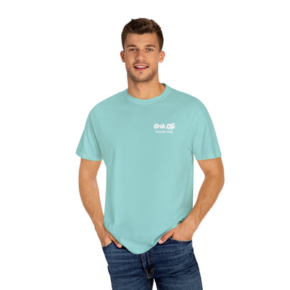 Crēk Life: Kayak Club Unisex Garment-Dyed T-shirt