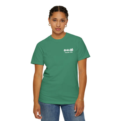 Crēk Life: Kayak Club Unisex Garment-Dyed T-shirt