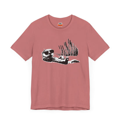 Otter Vibes: Unisex Bell+Canvas T-Shirt by Crēk Life