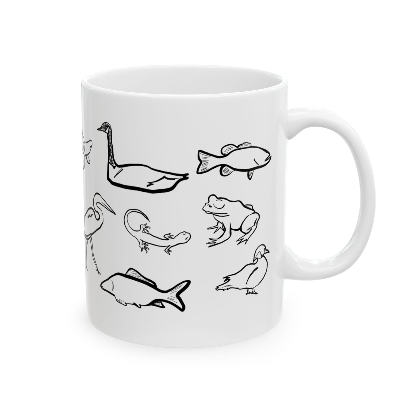 Crēk Creatures Ceramic Mug
