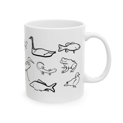 Crēk Creatures Ceramic Mug