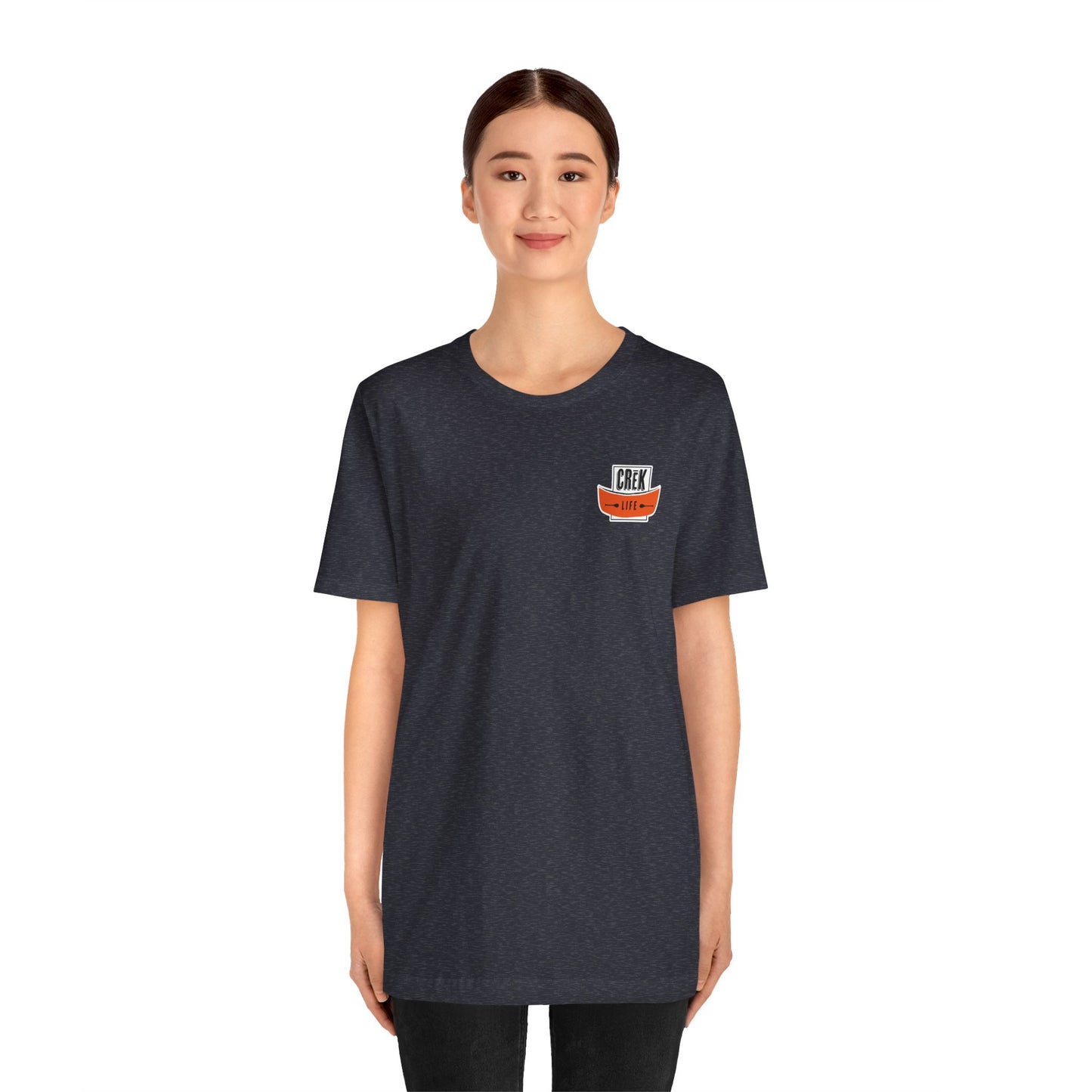 Crēk Life Flag Ship: Unisex Bella Canvas Short Sleeve Tee