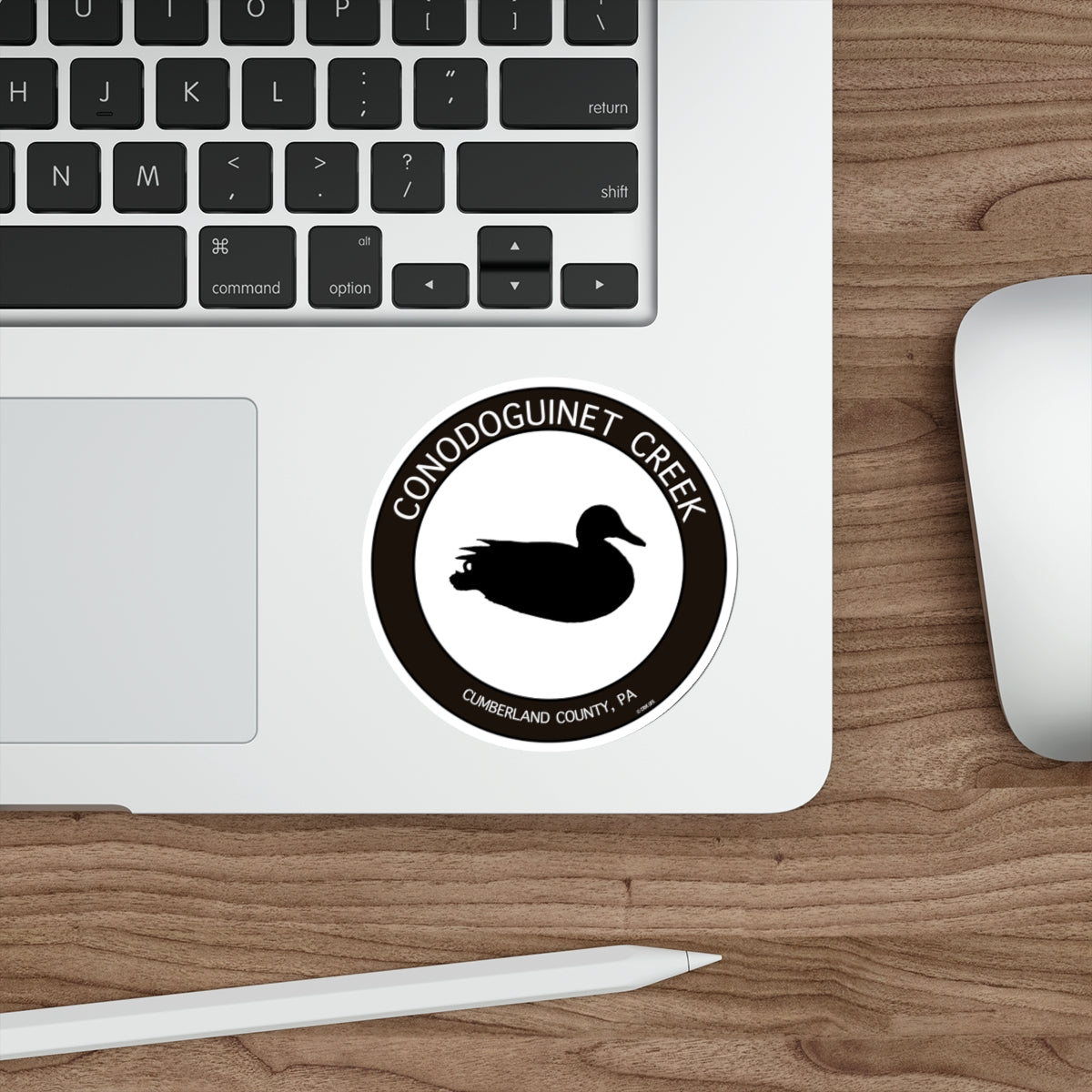 Conodoguinet Mallard Sticker by Crēk Life
