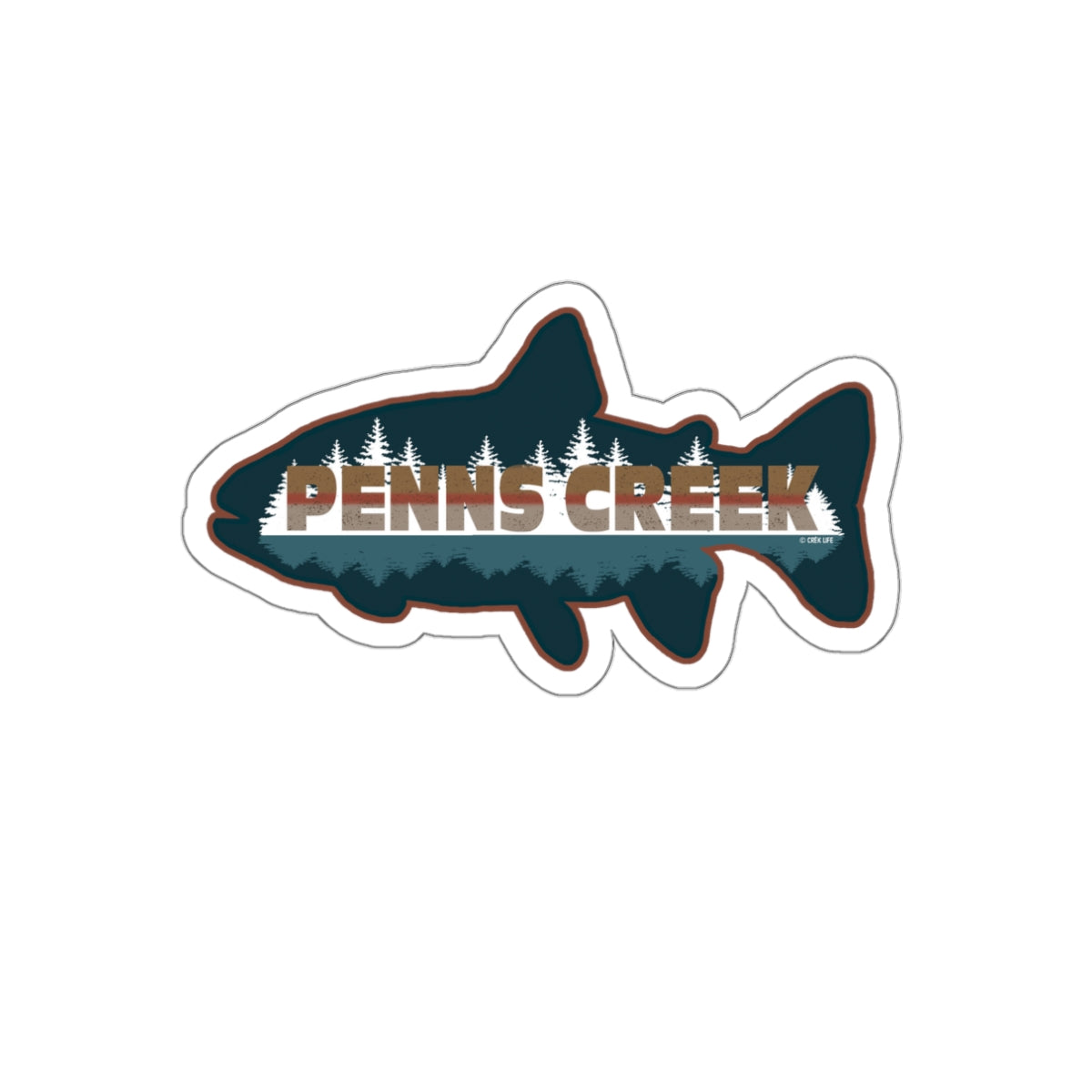 Penns Creek Vinyl Die-Cut Sticker