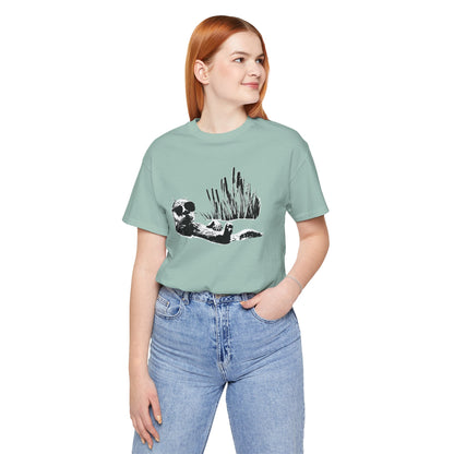 Otter Vibes: Unisex Bell+Canvas T-Shirt by Crēk Life